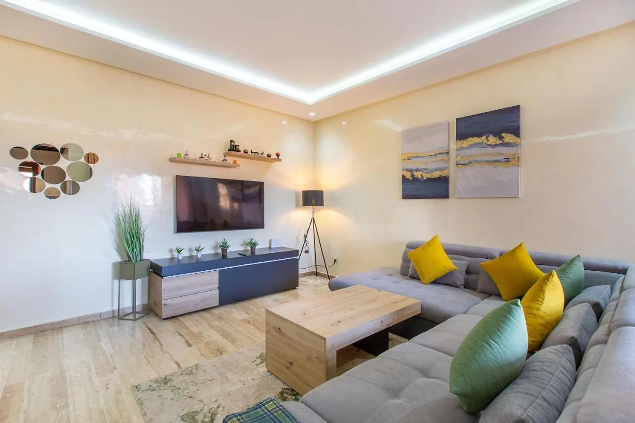 Apartamento Terrasse, in Gueliz Near Carré Eden, Parking Marrakesh Marruecos