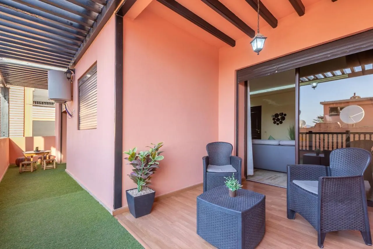 Apartamento Terrasse, in Gueliz Near Carré Eden, Parking Marrakesh